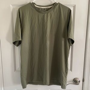 Plain Olive Green LLBean Shirt